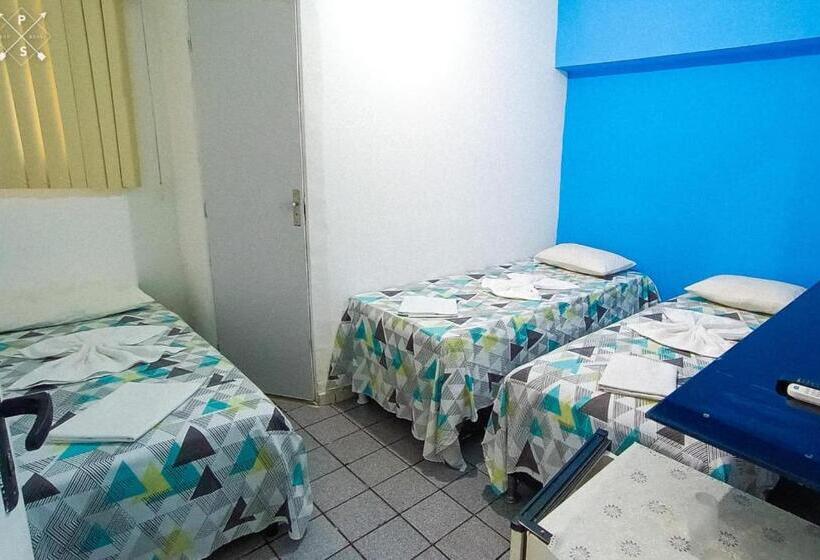 חדר אקונומי לשלושה, Pousada Tô Em Casa!