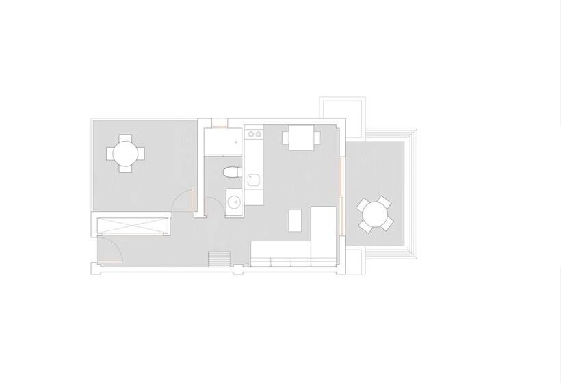 Студия Стандарт Вид на Город, Inn Mallorca Apart