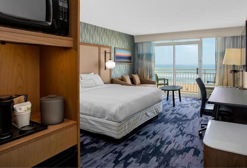 스탠다드 룸 킹사이즈 침대, Fairfield Inn & Suites By Marriott Virginia Beach Oceanfront