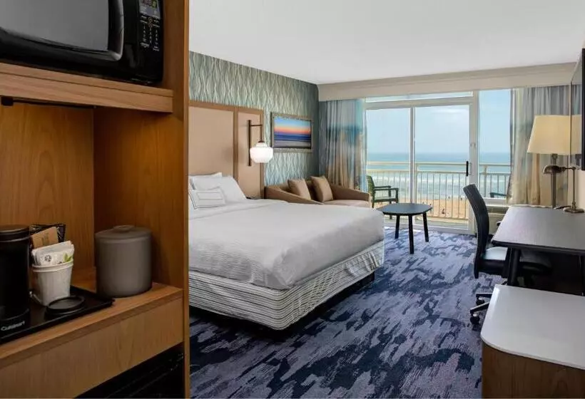 اتاق استاندارد با تخت بزرگ, Fairfield Inn & Suites By Marriott Virginia Beach Oceanfront
