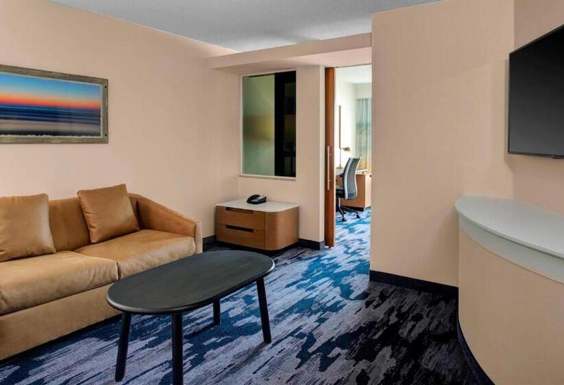 Студио Стандарт Кровать Кинг, Fairfield Inn & Suites By Marriott Virginia Beach Oceanfront