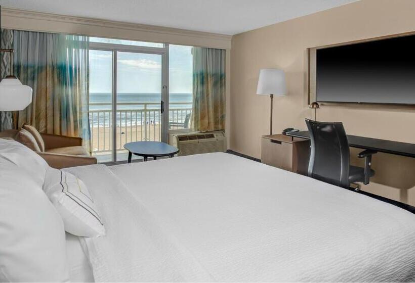 스탠다드 스튜디오 킹침대, Fairfield Inn & Suites By Marriott Virginia Beach Oceanfront