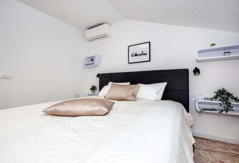 Апартаменты Дюплекс 1 Спальня, Riva Residence