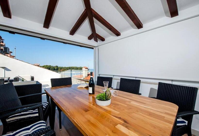 Апартаменты Дюплекс 1 Спальня, Riva Residence