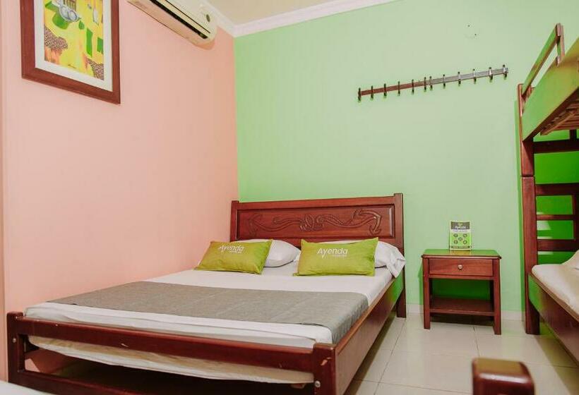 חדר סטנדרט לשלושה, Ayenda 1615 Hotel Tayrona Mágico