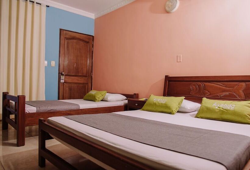 חדר סטנדרט לשלושה, Ayenda 1615 Hotel Tayrona Mágico