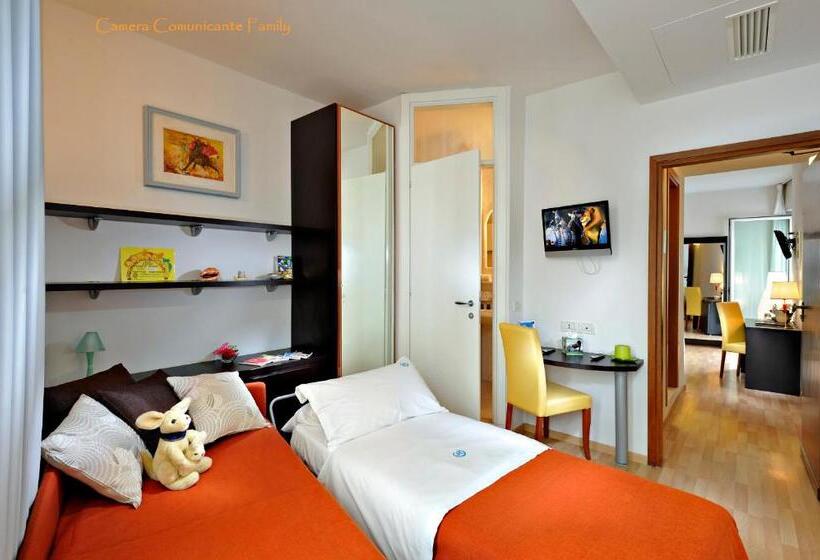 패밀리 룸 측면 바다 전망, Majestic Beach Hotel & Wellness