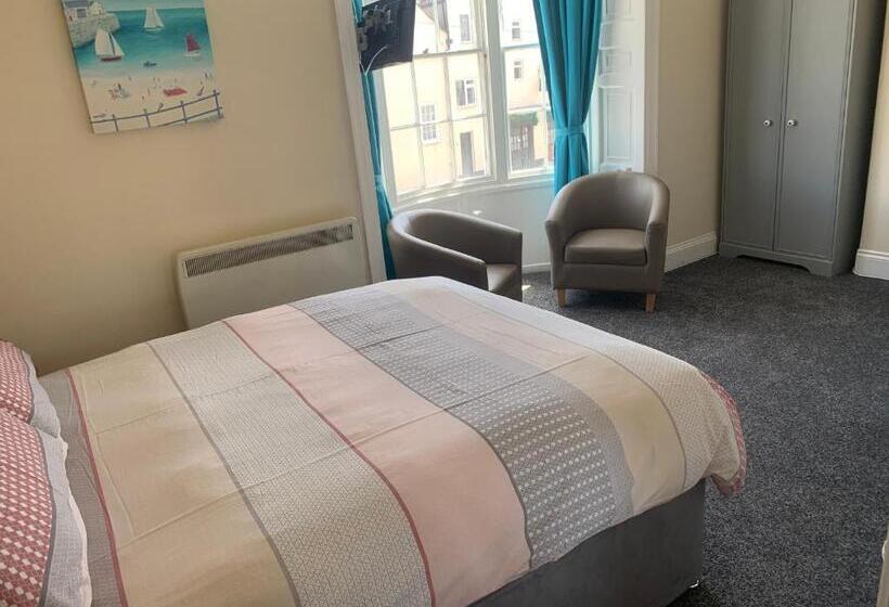 غرفة قياسية إطلالة جانبية علي البحر, Letchworth Guest House