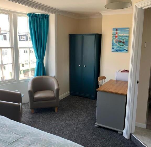 غرفة قياسية إطلالة جانبية علي البحر, Letchworth Guest House