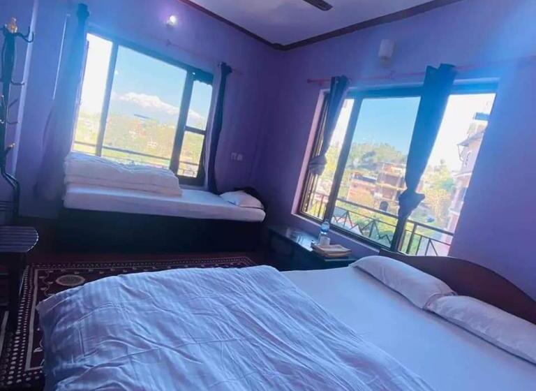 اتاق استاندارد با چشمانداز کوهستان, Himchuli Guest House