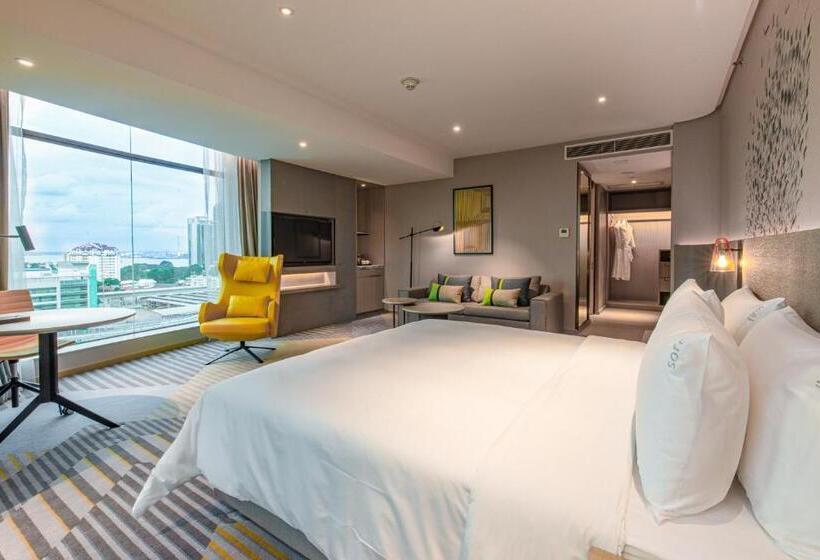 סוויטה עם נוף לעיר, Holiday Inn Johor Bahru City Centre By Ihg