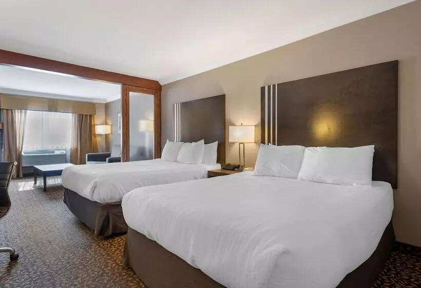 اتاق استاندارد با 2 تخت دوبل, Best Western Plus Fernie Mountain Lodge
