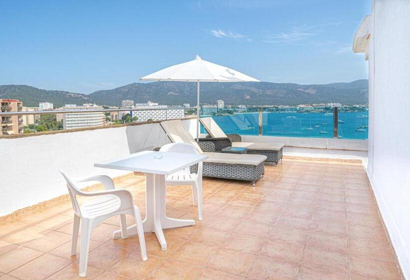 اتاق استاندارد با تراس و چشم‌انداز دریا, Seramar Hotel Comodoro Playa