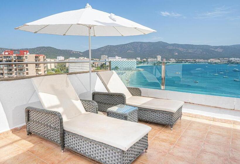 اتاق استاندارد با تراس و چشم‌انداز دریا, Seramar Hotel Comodoro Playa