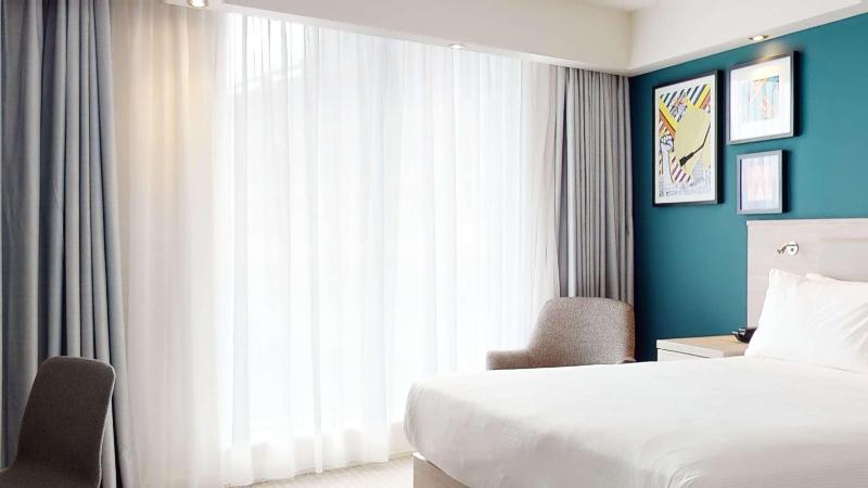 带城市景观的标准间, Hampton By Hilton Manchester Northern Quarter