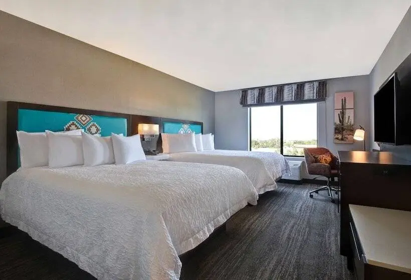 Standard-huone 2 Parivuodetta, Hampton Inn Santa Fe South