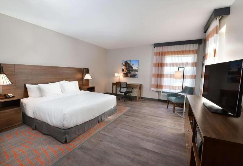 身障者適用キングサイズベッドルーム, La Quinta Inn & Suites By Wyndham Wisconsin Dells Lake Delton
