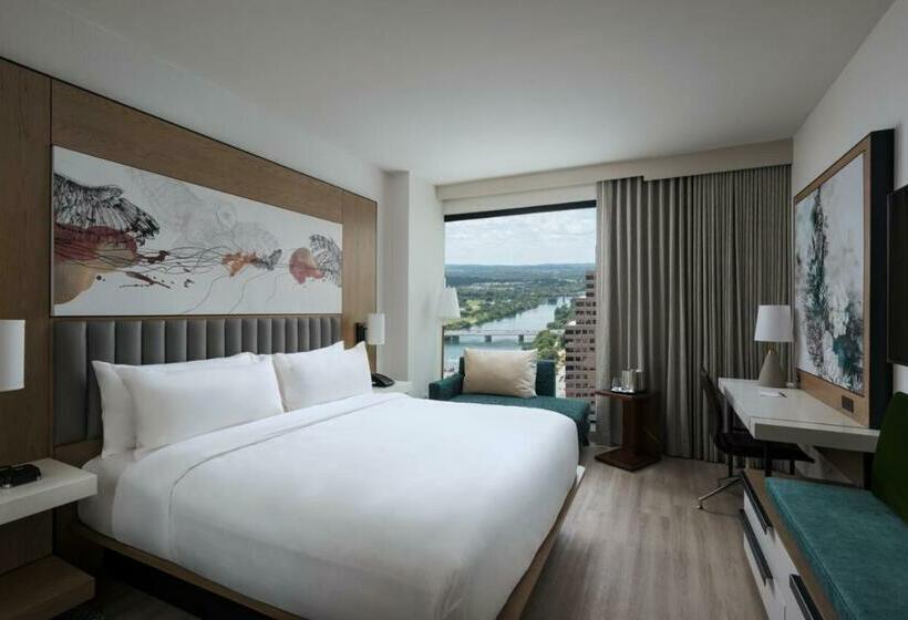 스탠다드 룸 킹사이즈 침대, Austin Marriott Downtown