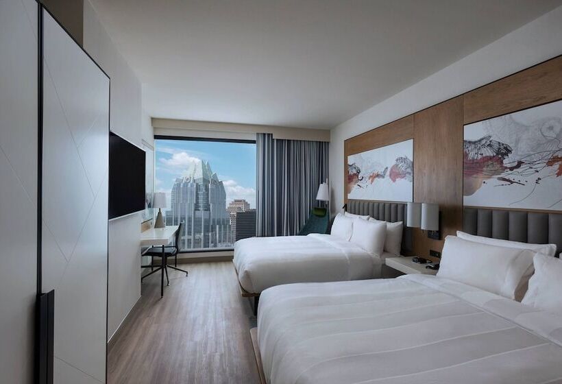스탠다드 룸 더블 침대 2개, Austin Marriott Downtown