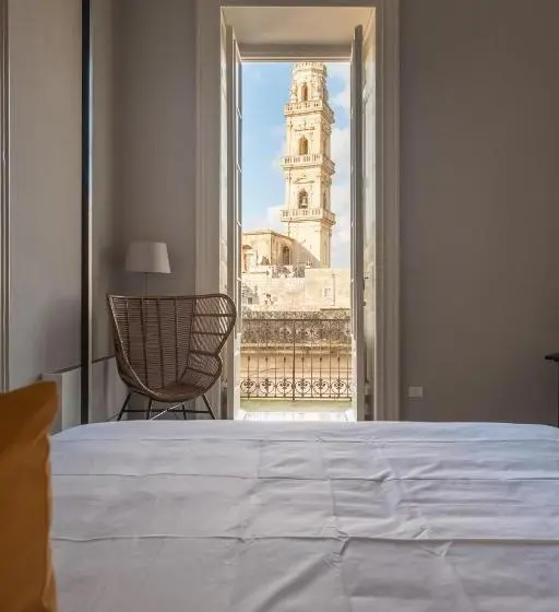 バルコニー付きデラックスルーム, Palazzo Garzia Dimora Storica