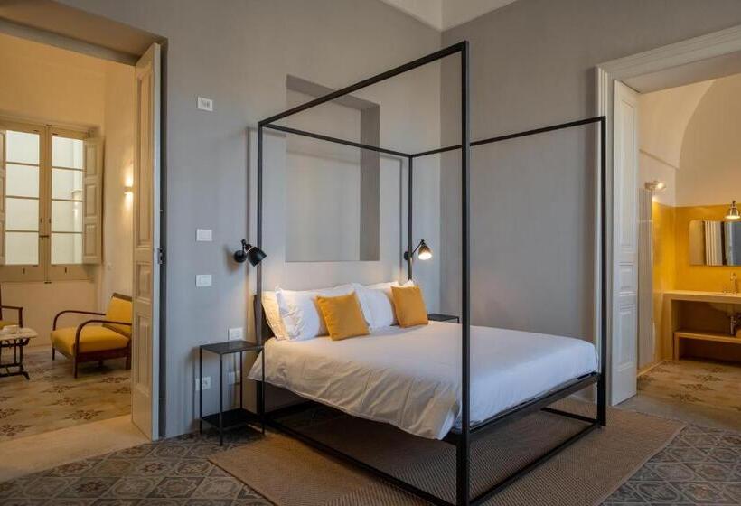 חדר דלוקס עם מרפסת, Palazzo Garzia   Dimora Storica