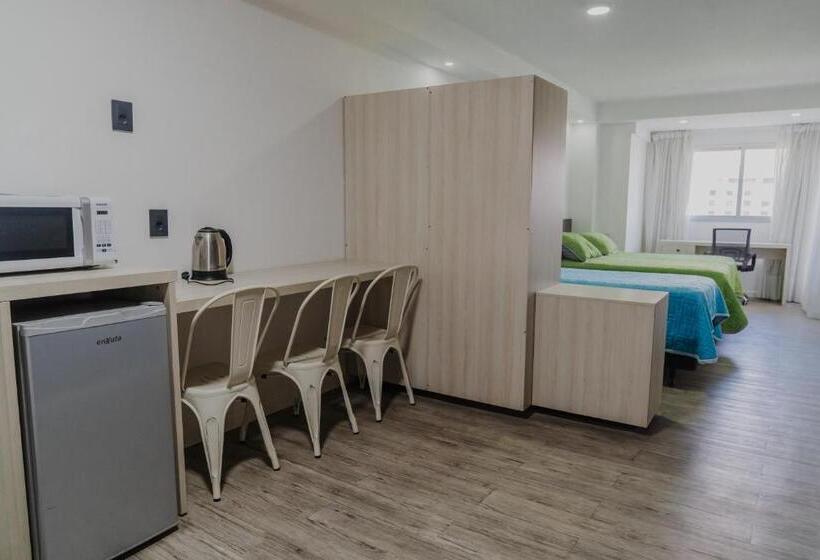 带1个卧室的高级公寓, Quijano Hotel Aparts & Suites