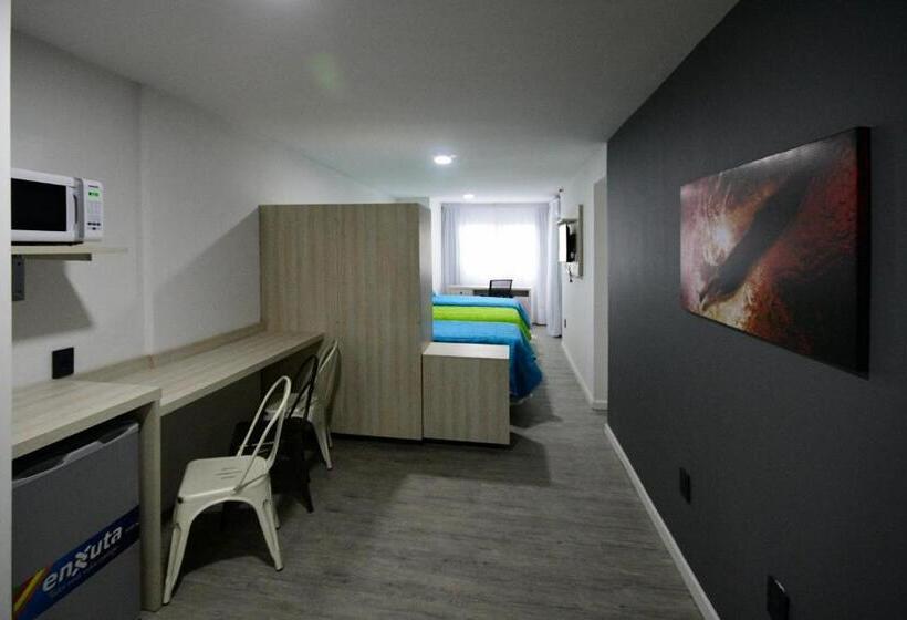 带1个卧室的高级公寓, Quijano Hotel Aparts & Suites