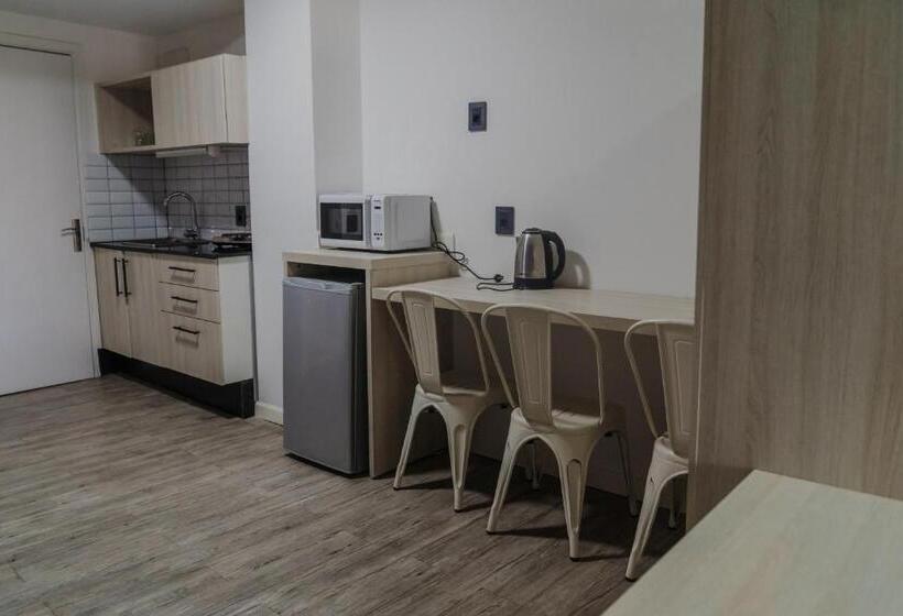 带1个卧室的高级公寓, Quijano Hotel Aparts & Suites