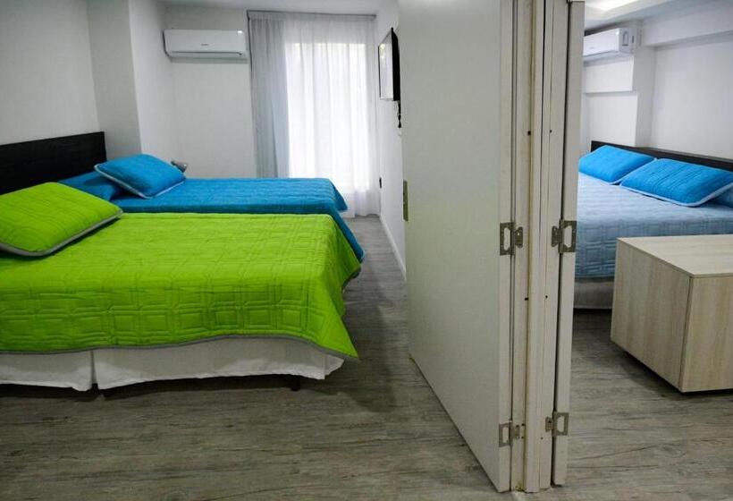 带2个卧室的公寓, Quijano Hotel Aparts & Suites