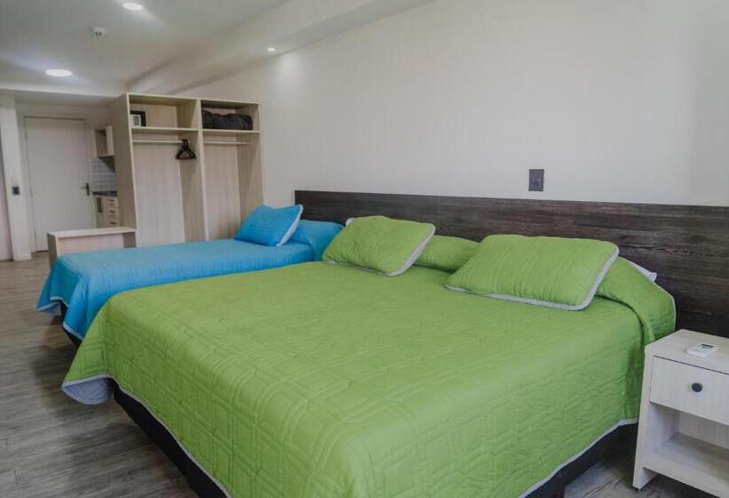 带1个卧室的高级公寓, Quijano Hotel Aparts & Suites