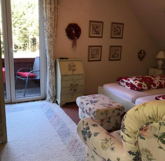 스탠다드 발코니 룸, Waldhotel Auerhahn Hochkopfhaus