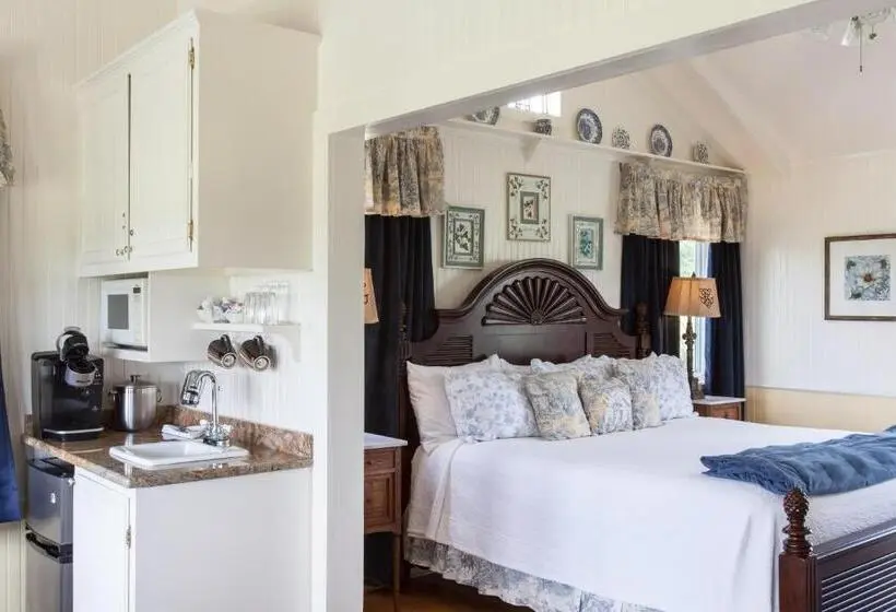 バルコニー付きデラックスルーム, Rose Hill Retreat Aaa Four Diamond Inn