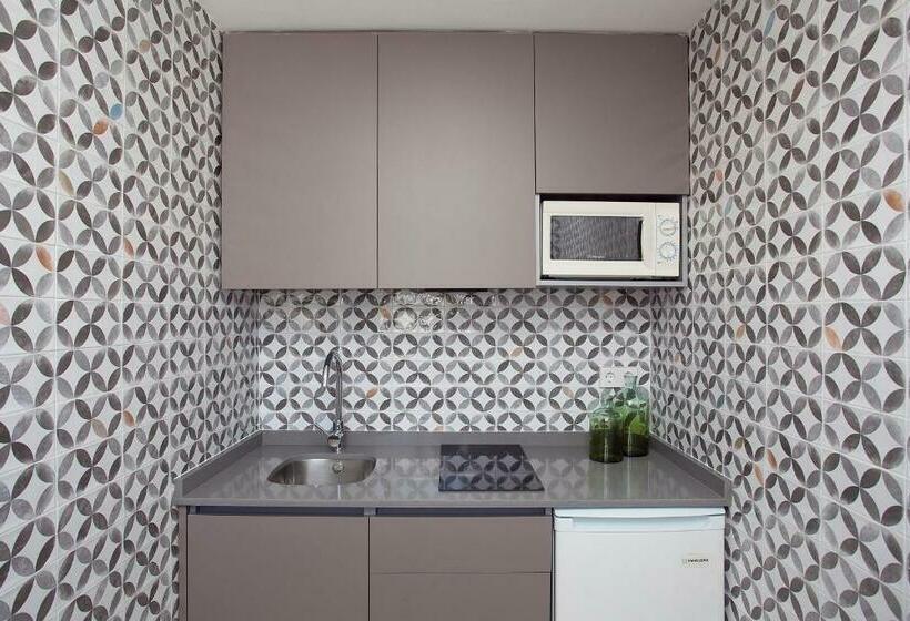 Estúdio standard com Terraço, Apartamentos Ribera