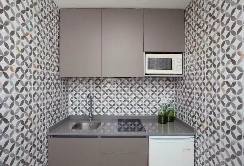 テラス付きスタンダードワンルーム, Apartamentos Ribera