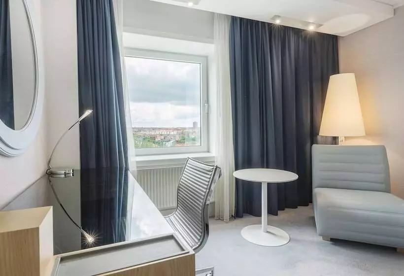 اتاق سوپریور با چشم‌انداز شهر, Radisson Blu Scandinavia Hotel Aarhus