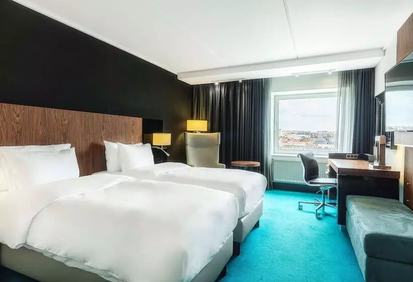 اتاق سوپریور با چشم‌انداز شهر, Radisson Blu Scandinavia Hotel Aarhus