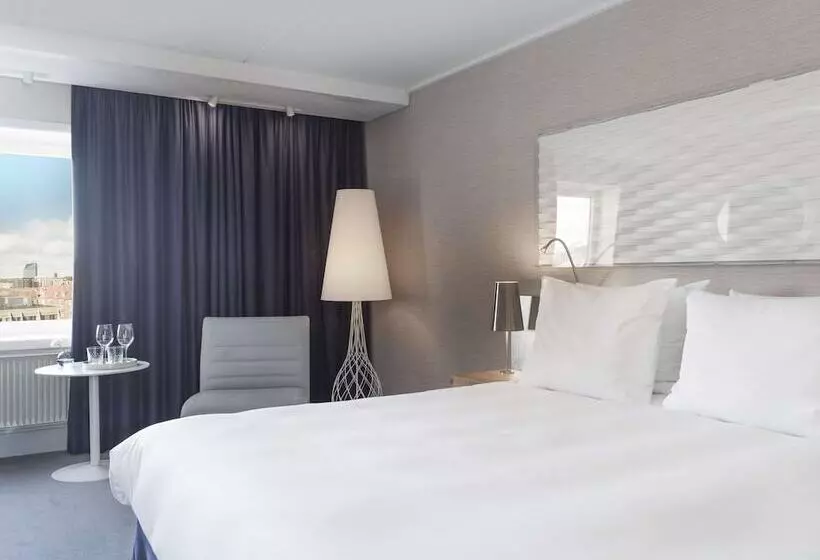 اتاق سوپریور با چشم‌انداز شهر, Radisson Blu Scandinavia Hotel Aarhus