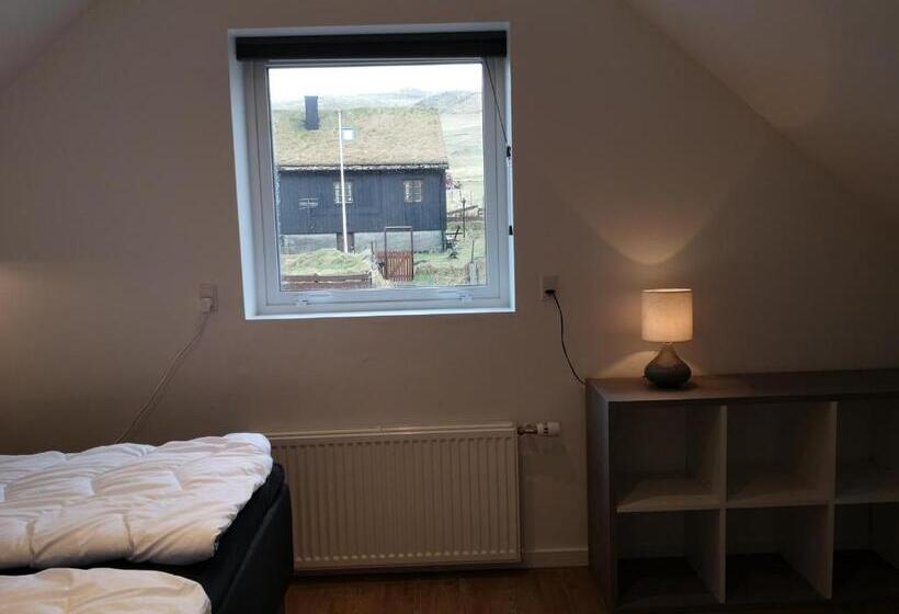 آپارتمان 1 خوابه با چشم‌انداز دریا, Gásadalur Apartments @ World Famous Waterfall