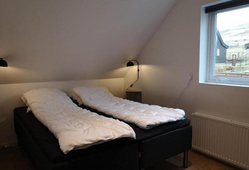 آپارتمان 1 خوابه با چشم‌انداز دریا, Gásadalur Apartments @ World Famous Waterfall