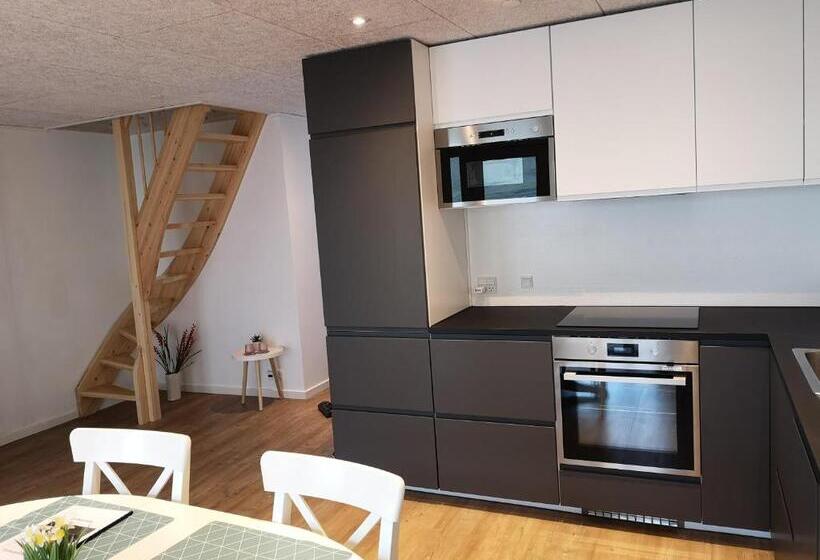 آپارتمان 1 خوابه با چشم‌انداز دریا, Gásadalur Apartments @ World Famous Waterfall