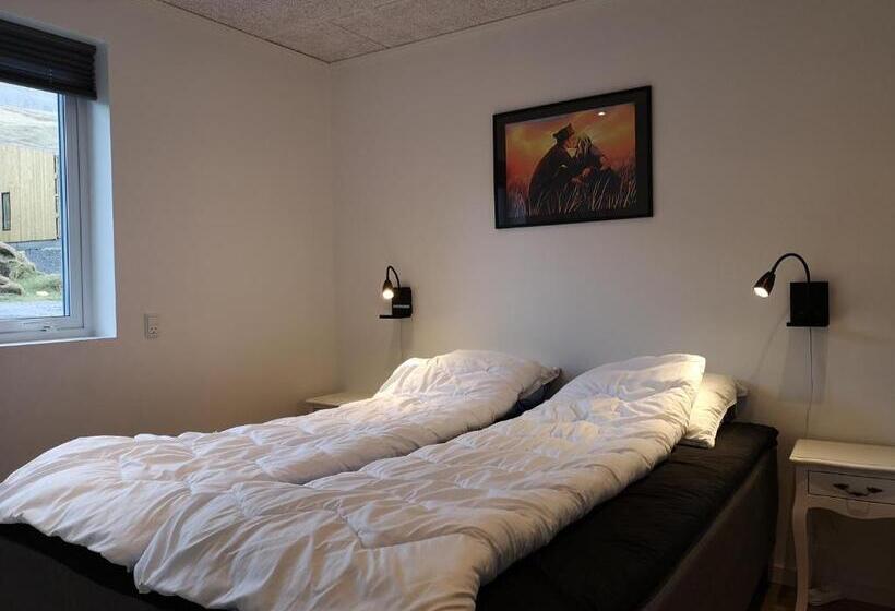 آپارتمان 1 خوابه با چشم‌انداز دریا, Gásadalur Apartments @ World Famous Waterfall