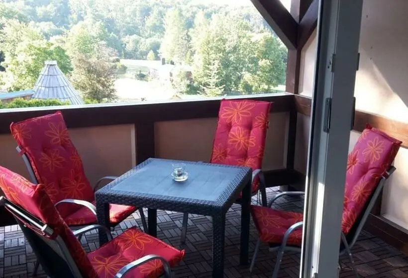 バルコニー付きデラックスルーム, Harz Pension