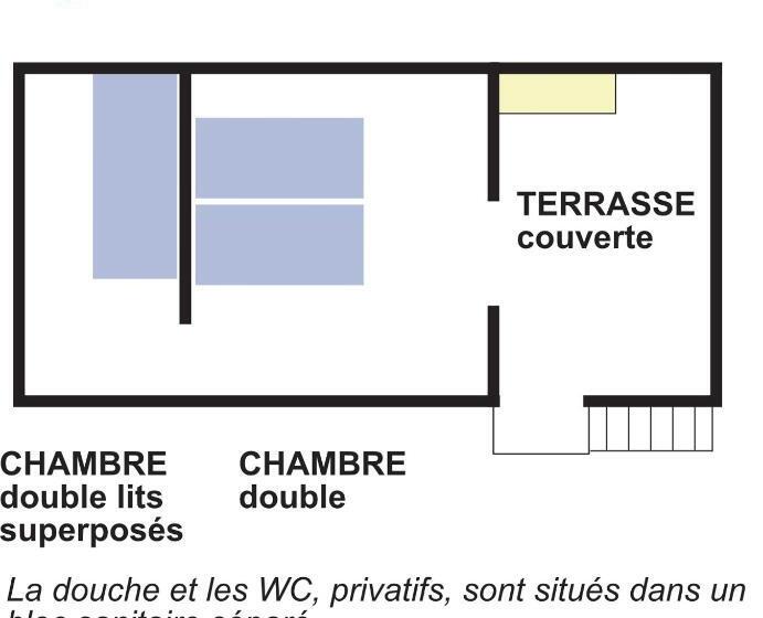 חדר דופלקס, Maison Glaz