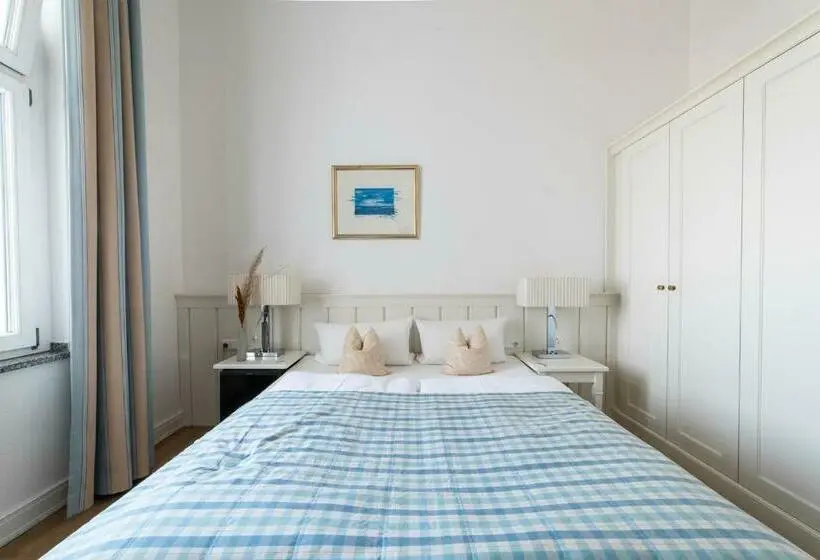 Deluxe-huone Merinäkymä, Strandhotel Kurhaus Juist