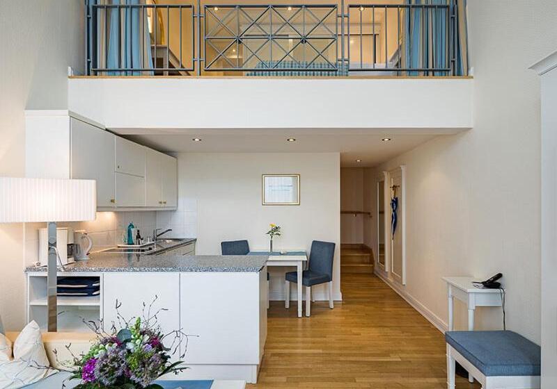 شقة غرفة واحدة, Strandhotel Kurhaus Juist