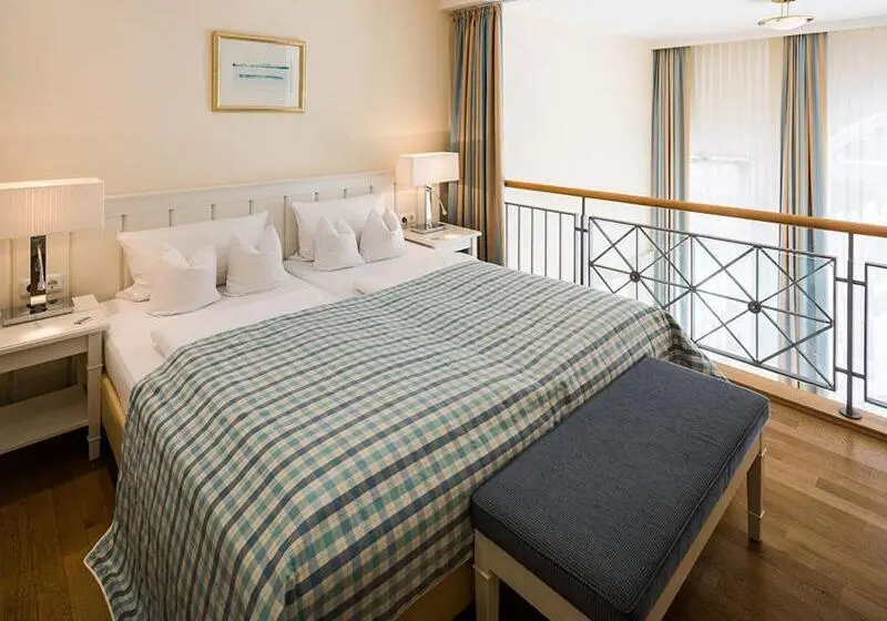 Huoneisto 1 Makuuhuone, Strandhotel Kurhaus Juist