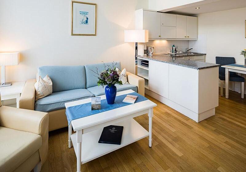 شقة غرفة نوم واحدة بالطابق الأرضى, Strandhotel Kurhaus Juist