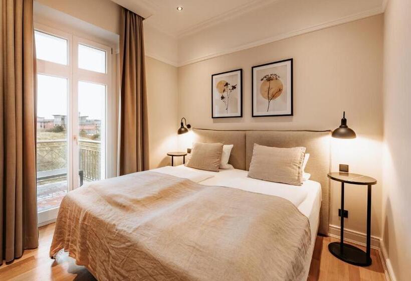 جناح جونيور مطلّ علي البحر, Strandhotel Kurhaus Juist