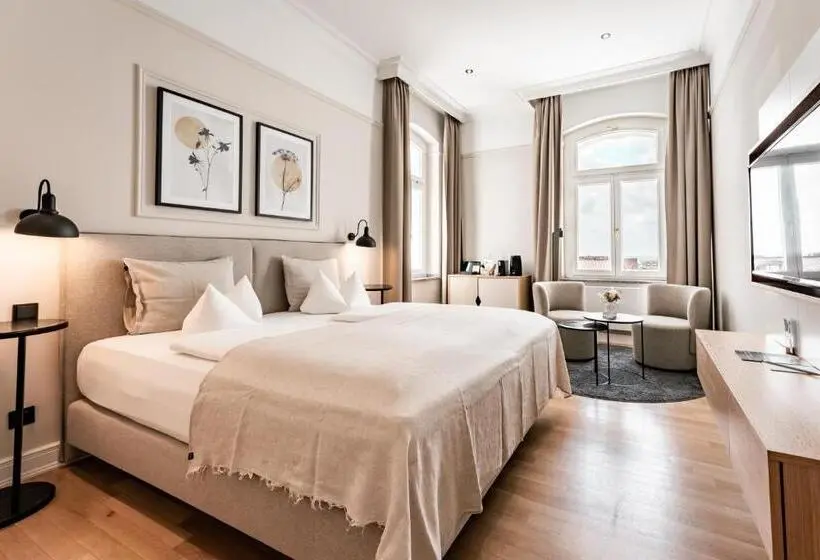 Standard-huone Puutarhanäkymä, Strandhotel Kurhaus Juist