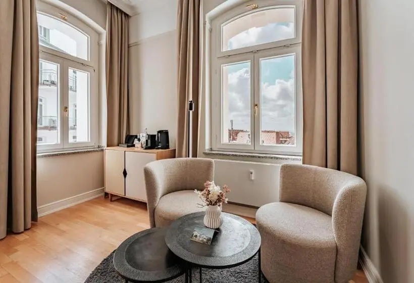 Standard-huone Puutarhanäkymä, Strandhotel Kurhaus Juist